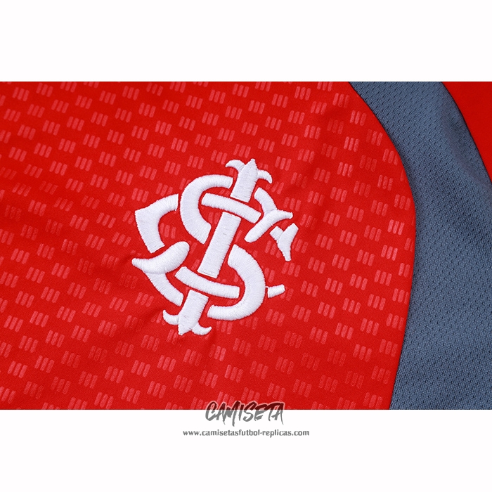 Chandal del SC Internacional 2026-2027 Manga Corta Rojo - Pantalon Corto